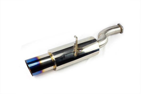 ISR Performance GT Single Exhaust Burnt Tip (Hyundai Genesis Coupe 3.8) For Sale