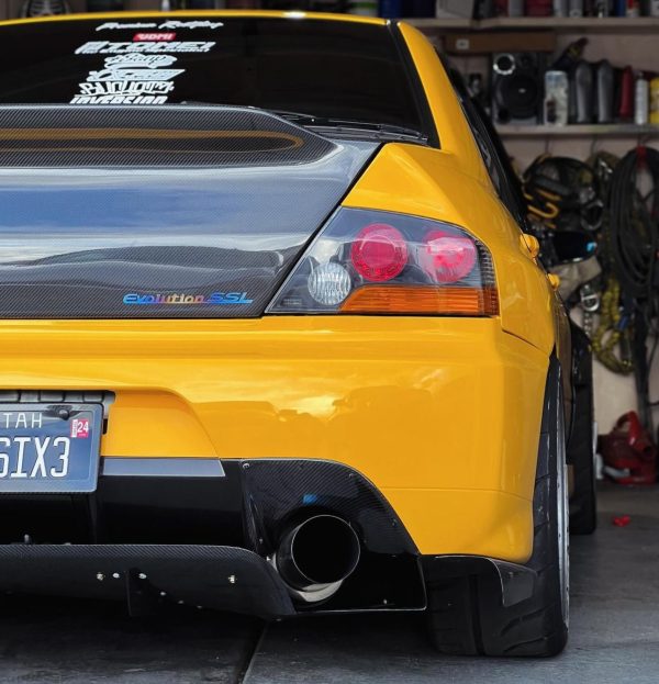 JDC Titanium  Evolution SSL  Trunk Badge (Evo 8 9) Sale - Image 2