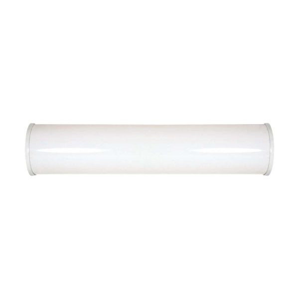 Nuvo LED 25-in 26w Vanity Fixture in White Finish CCT Selectable Supply