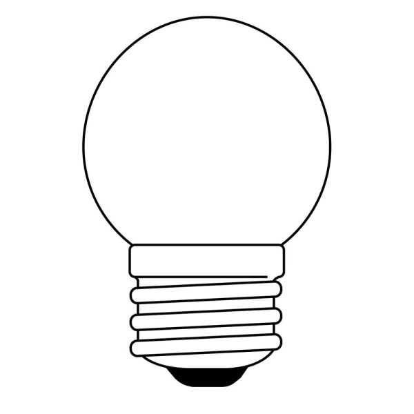 25Pk - Sunlite 7.5w S11 120v E26 Medium Base Ceramic Yellow Colored Light Bulb Online now - Image 3